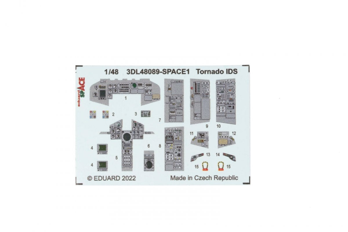 Eduard 3DL48089 Tornado IDS SPACE REVELL, EDUARD 1/48 – zdjęcie 3