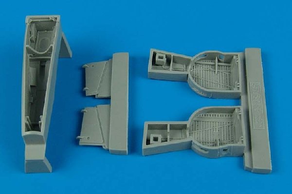 Baies de train d'atterrissage Aires 4420 P-39 Airacobra 1/48 Hasegawa