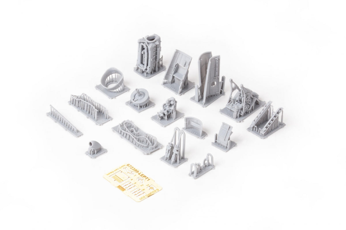 Eduard 672402 Bf 109G-10 Erla engine PRINT Eduard 1/72 – zdjęcie 4