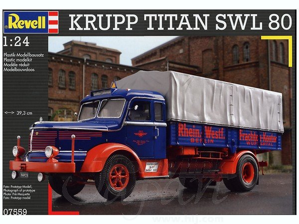 Revell 07559 Krupp Titan SWL 80 1/24