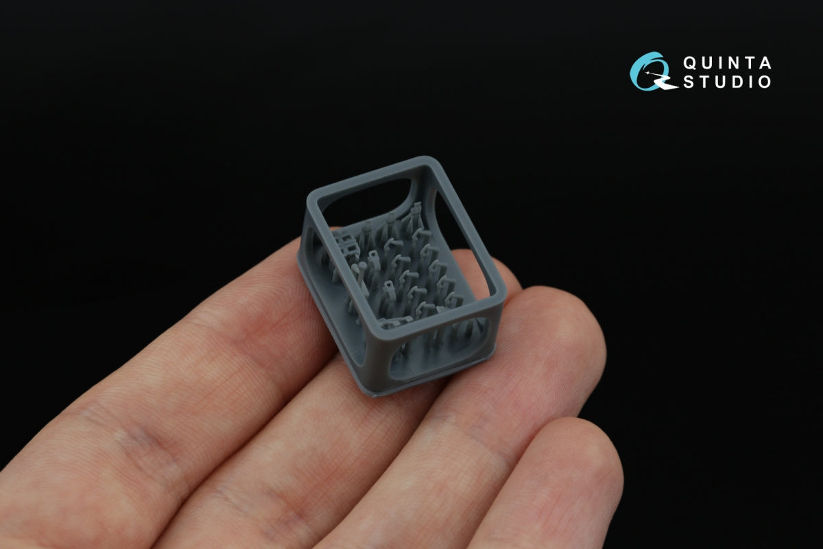 Quinta Studio QD+48546 Kubelwagen Type 82 3D-Printed &amp;amp; coloured Interior on decal paper (Tamiya) (with 3D-printed resin parts) 1/48 – zdjęcie 7