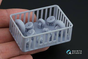 Quinta Studio QT48024 Ka-52 Wheels with separate hubs and weighted tires (Zvezda) 1/48 – zdjęcie 5