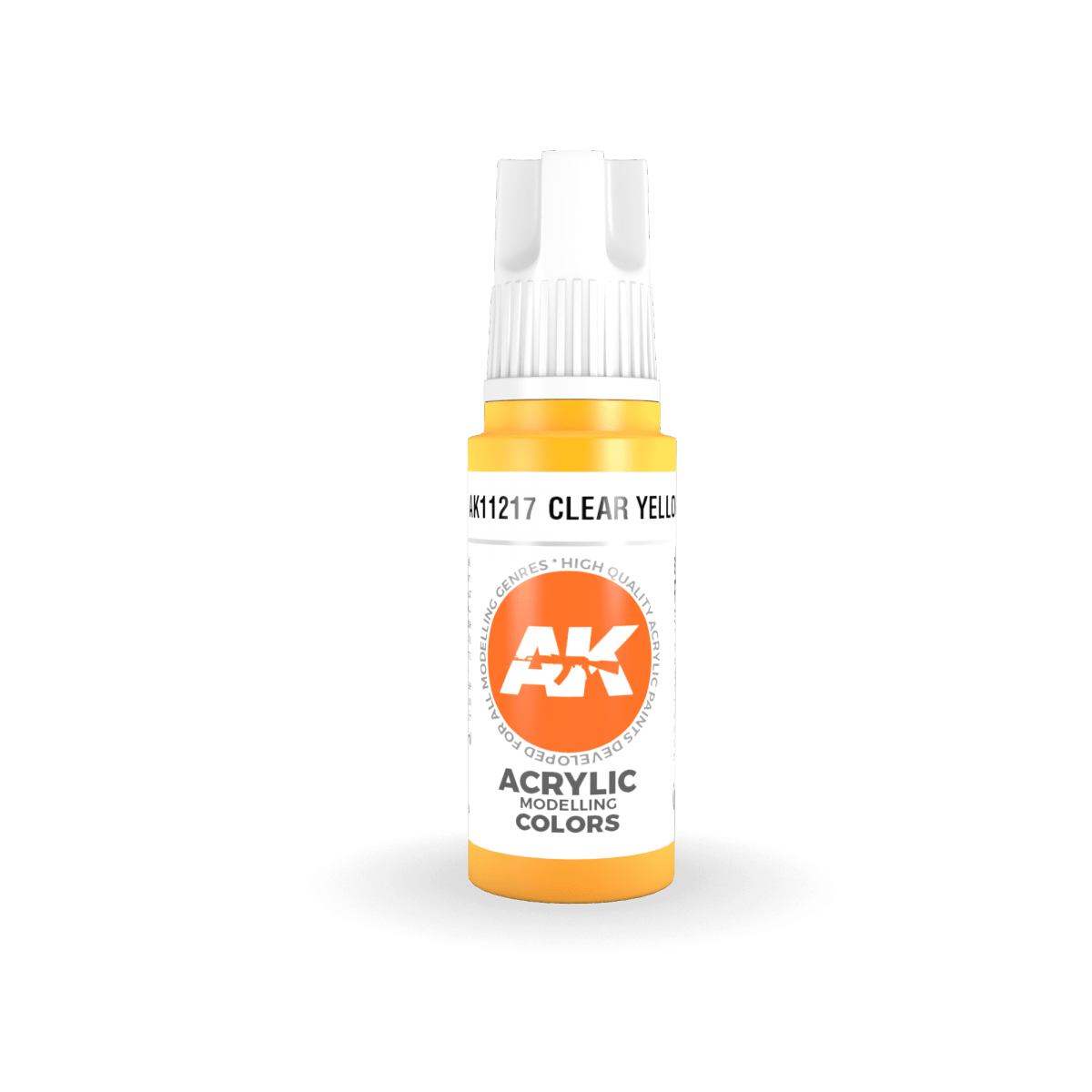 AK Interactive AK11217 CLEAR YELLOW – STANDARD 17ml – image 2