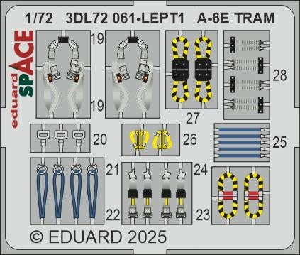 Eduard 3DL72061 A-6E TRAM SPACE TRUMPETER 1/72 – image 4