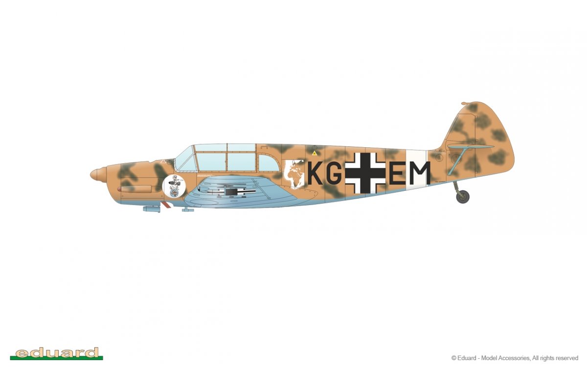 Eduard 3006 Bf 108 1/32 – image 6