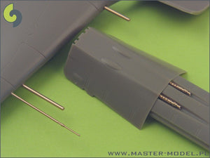 Master AM-48-018 Fw 190 A6 armament set (MG 17 barrel tips, MG 151 barrels, MG 151 fairings) &amp;amp; Pitot Tube (1/48) – image 5