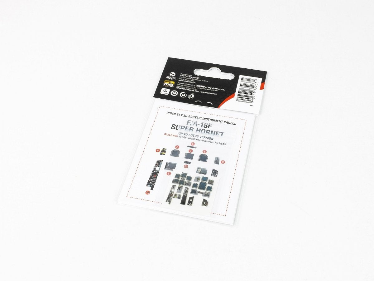 Red Fox Studio QS-48088 F/A-18F Super Hornet Meng 1/48 – zdjęcie 2