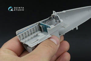 Quinta Studio QD48598 F-15A/F-15C Early/F-15J Early 3D-Printed &amp;amp; colored Interior on decal paper (Hasegawa) 1/48 – image 5