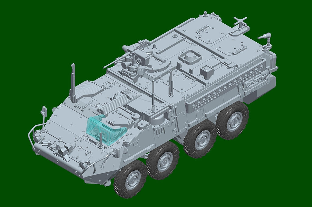 Trumpeter 07423 M1130 Stryker Command Vehicle 1/72 – zdjęcie 8