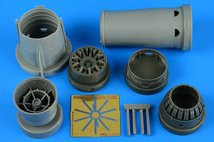 Aires 2271 MiG-21MF Fighter Bomber exhaust nozzle - closed 1/32 Trumpeter