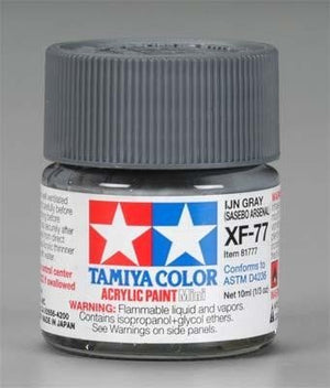 Tamiya XF77 IJN Gray (Sasebo Arsenal) (81777) Acrylic paint 10ml – zdjęcie 2