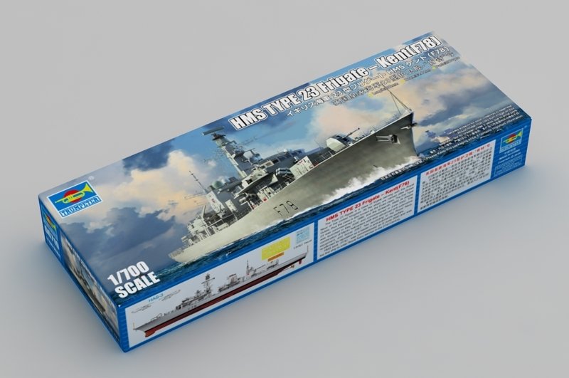Trumpeter 06719 HMS TYPE 23 Frigate - Kent (F78) 1/700 – image 2