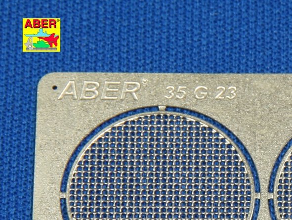 Aber 35G23 Grilles for german self proppeled gun Geschützwagen Tiger für 17cm Kanone 72 1/35 – zdjęcie 4