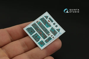 Quinta Studio QD48339 Mi-8MT 3D-Printed &amp;amp; colored Interior on decal paper (Zvezda) 1/48 – image 7