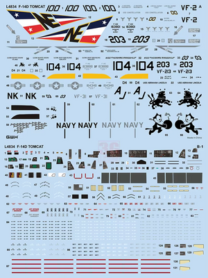 Great Wall Hobby L4834 F-14D Tomcat 1/48 – image 2