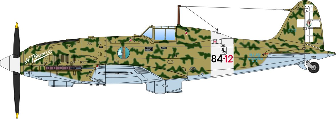Italeri 2518 Macchi MC 202 Folgore 1/32 – image 12