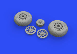 Eduard 648511 P-51D wheels diamond tread 2 1/48 EDUARD – image 3