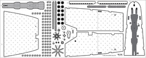 Pontos 35007F1 USS BB-61 Iowa 1984 Detail Up Set 1/350 – zdjęcie 11