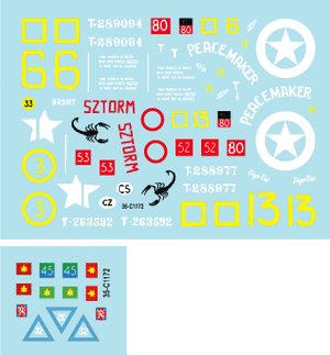 Star Decals 35-C1172 Sherman Firefly 1/35 – zdjęcie 3