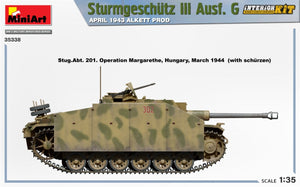 Mini Art 35338 Sturmgeschutz III Ausf. G APRIL 1943 ALKETT PROD. INTERIOR KIT 1/35 – image 11