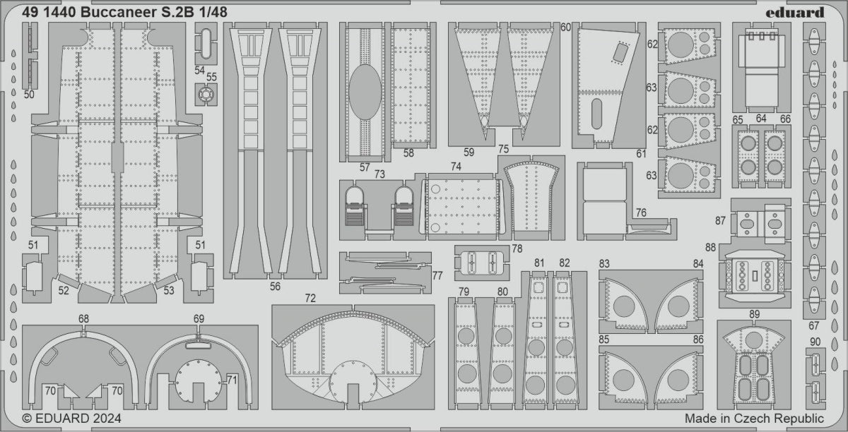 Eduard 491440 Buccaneer S.2B AIRFIX 1/48 – zdjęcie 2