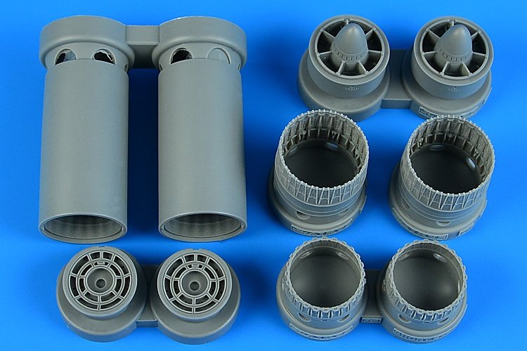 Aires 4889 F-4B/N/C/D Phantom II exhaust nozzles 1/48 Zoukei Mura