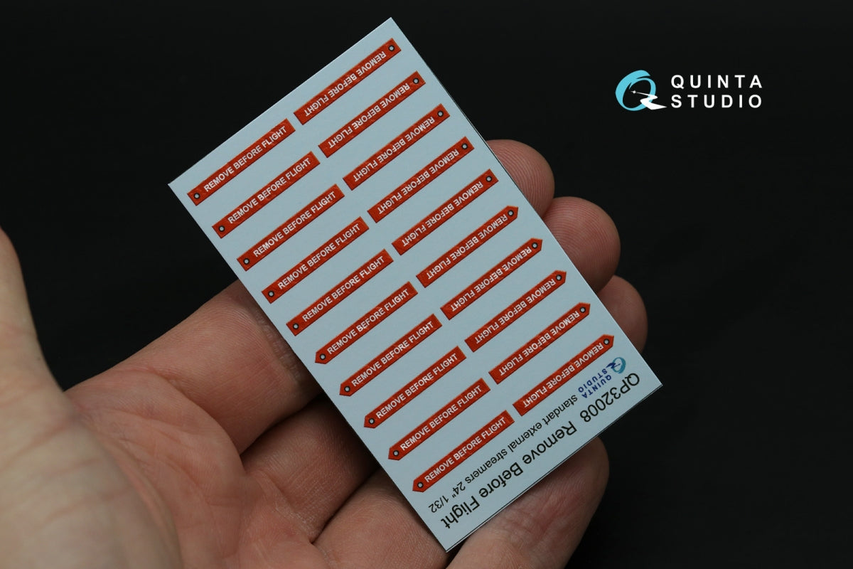 Quinta Studio QP32008 Remove Before Flight standart external streamer 24, 20 Pcs 1/32 – zdjęcie 4