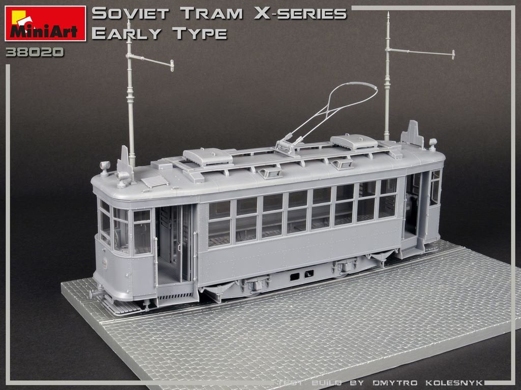 MiniArt 38020 SOVIET TRAM X-SERIES. EARLY TYPE 1/35 – zdjęcie 4