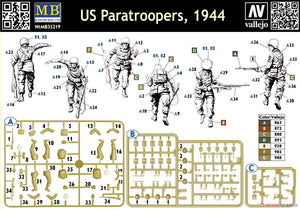 Master Box 35219 US Paratroopers 1944 1/35 – image 2
