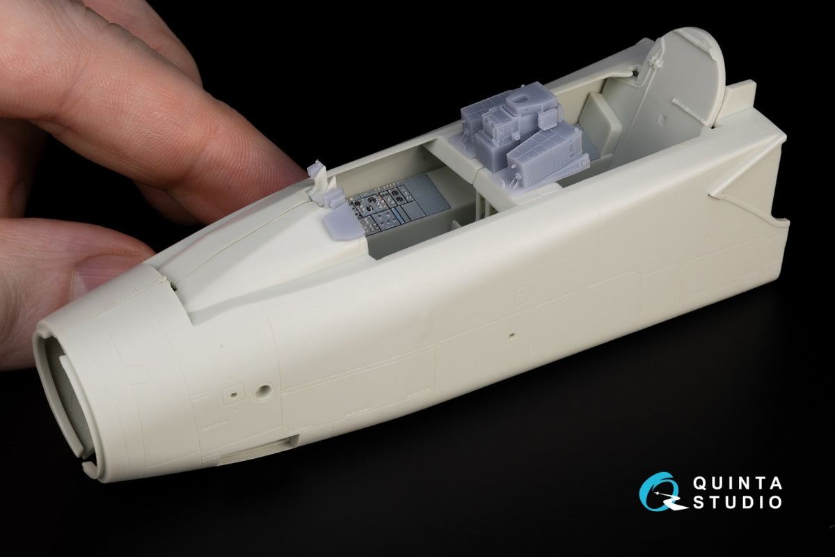 Quinta Studio QDS+48204 Tornado ECR German 3D-Printed &amp;amp; coloured Interior on decal paper (Revell) (small version) (with 3D-printed resin parts) 1/48 – zdjęcie 14