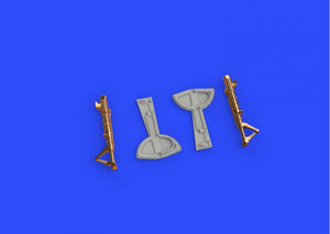 Eduard 648308 Bf 109F undercarriage legs BRONZE EDUARD 1/48 – image 4