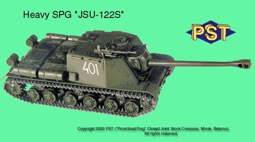 PST 72006 Self-propelled assault gun ISU-122S 1/72 – zdjęcie 2