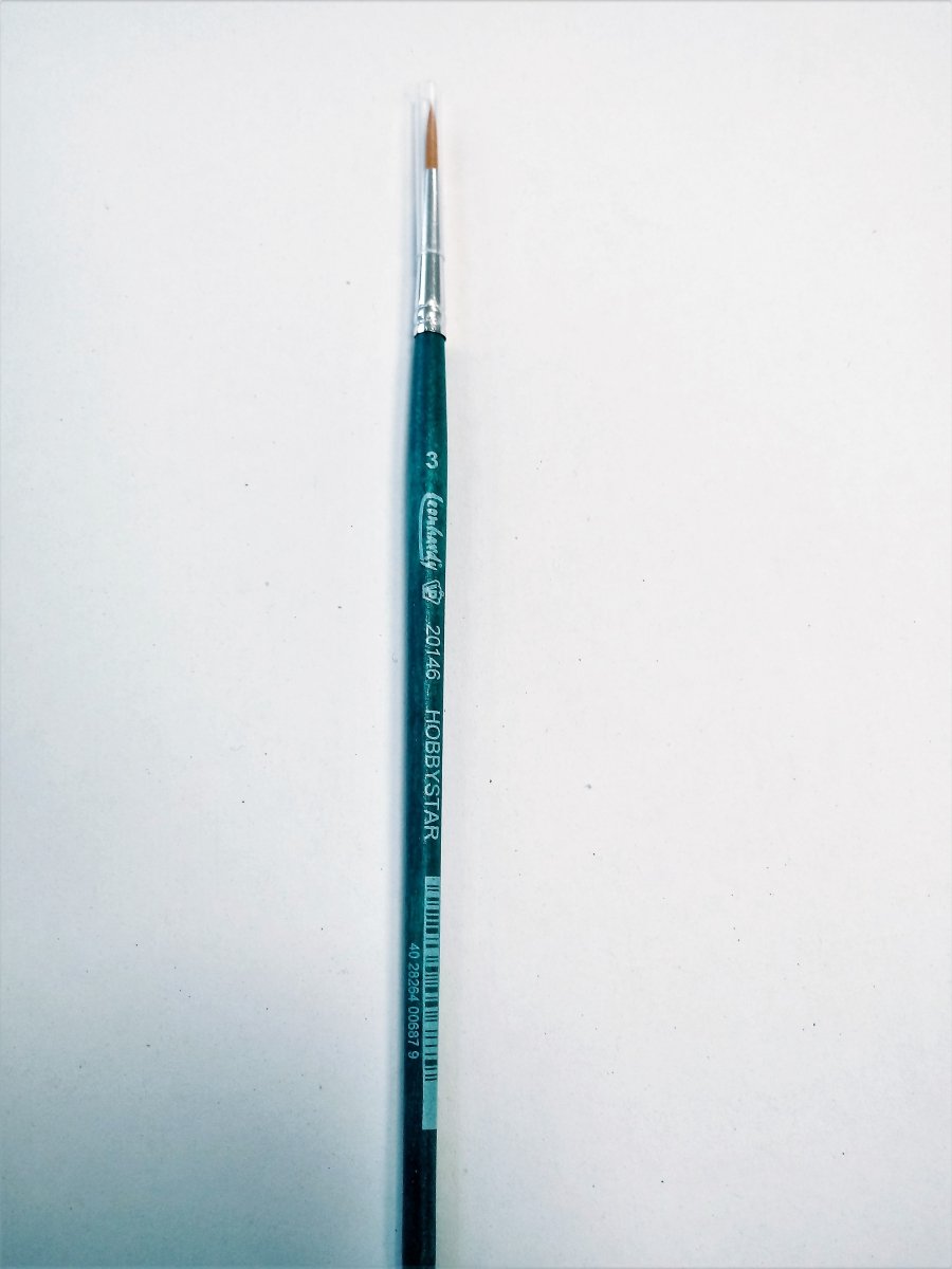 Pinceau de modélisme Hobby Star 20146/3, taille 3