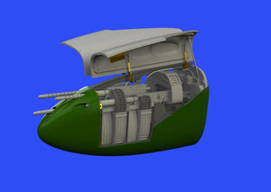 Eduard 648533 P-38F/ G nose gun bay 1/48 TAMIYA – image 2