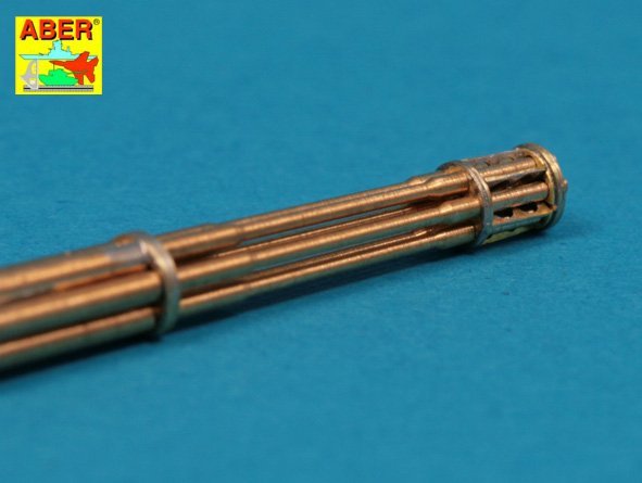 Aber A48 050 Set of barrels for 20 mm gun M61A1used in modern US Force aircrafts 1/48 – zdjęcie 3