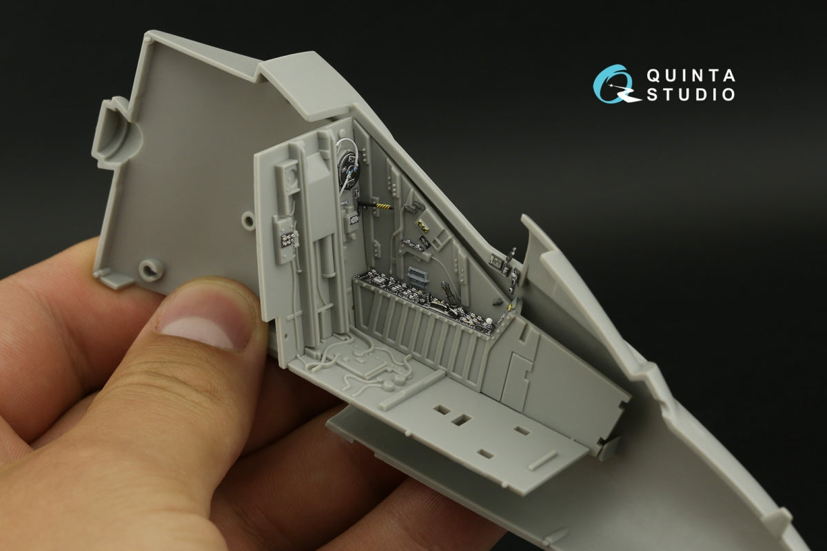 Quinta Studio QDS-32194 AV-8B Harrier II late 3D-Printed &amp;amp; colored Interior on decal paper (Trumpeter) (small version) 1/32 – image 12
