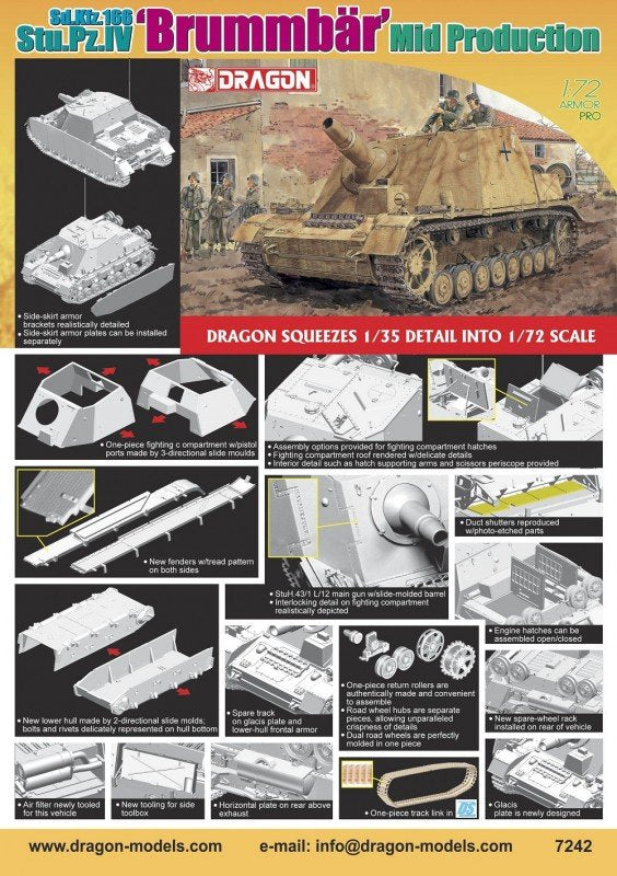 Dragon 7242 Brumbaer Mid Prod. 1/72 – image 2