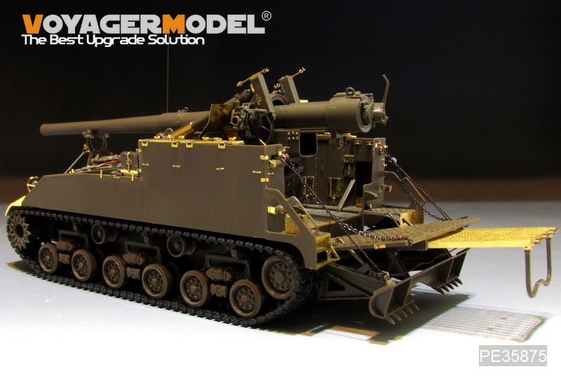 Voyager Model PE35875 WWII US M40 SPG Basic (Atenna base include) for TAMIYA 1/35 – zdjęcie 9
