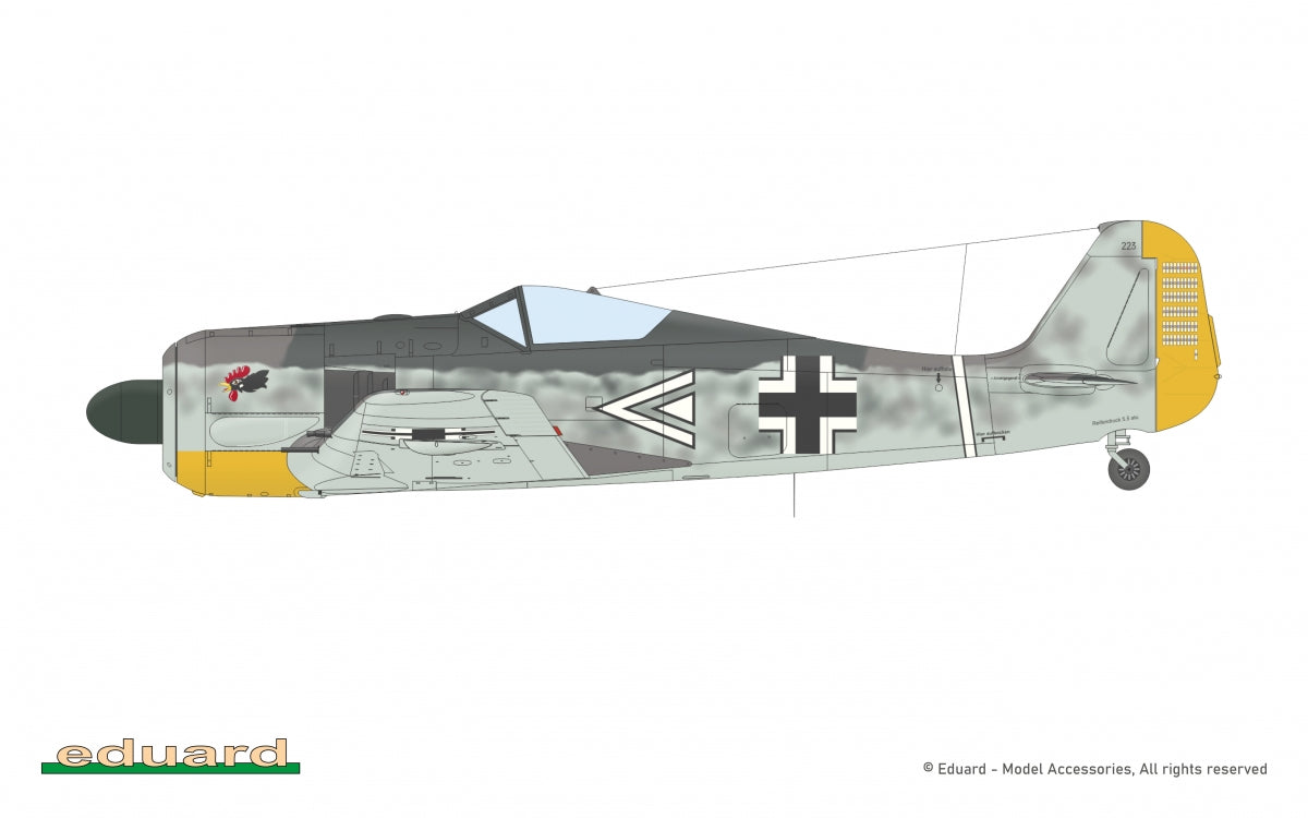Eduard 84205 Fw 190A-3 Weekend Edition 1/48 – zdjęcie 10