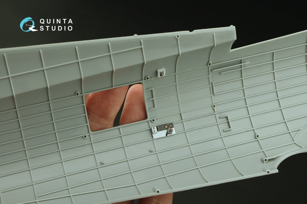 Quinta Studio QD32236 Boeing B-17E/F Navigator, bombardier, waist and tail gunners compartments. 3D-Printed coloured Interior (HK models) 1/32 – zdjęcie 6