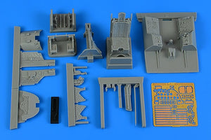 Aires 2265 A-1H Skyraider (Yankee seat) cockpit set for Zoukei Mura 1/32