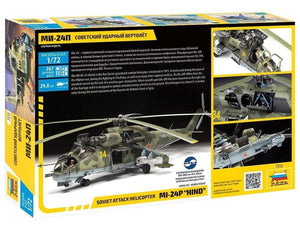 Zvezda 7315 MI-24P HIND SOVIET ATTACK HELICOPTER 1/72 – zdjęcie 2