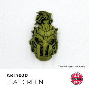 AK Interactive AK17020 LEAF GREEN – QUICK GEN COLOR 18ml