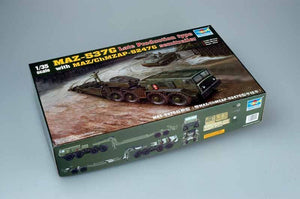 Trumpeter 00212 MAZ-537G Late Production type with MAZ/ChMZAP-5247G semitraii 1/35 – zdjęcie 2