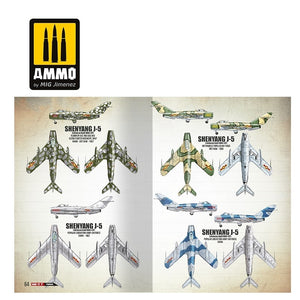 AMMO of Mig Jimenez 6084 MIG-17F / LIM-5 / SHENYANG J-5 - VISUAL MODELERS GUIDE (Multilingual - English, Spanish, German) – zdjęcie 5