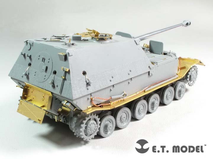 ET modèle E35-189 WWII allemand Elefant Schwerer Jagdpanzer Basic (pour Kit DRAGON) (1/35) – image 4