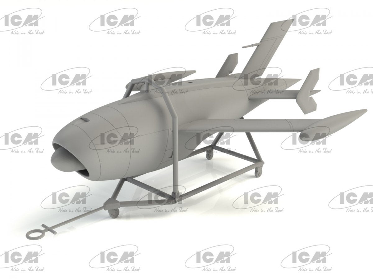 ICM 48400 Q-2A (AQM-34B) Firebee with trailer 1/48 – zdjęcie 5