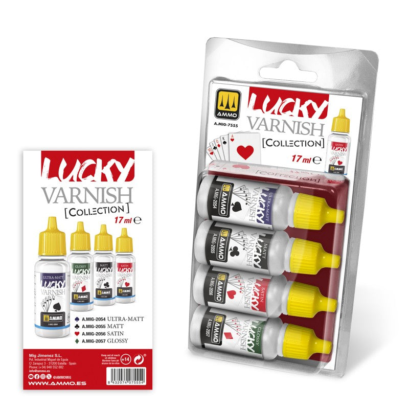Ammo of Mig 7555 AMMO Collections: Lucky Varnish (17ml)