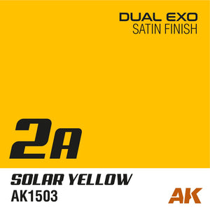 AK Interactive AK1544 DUAL EXO SET 2 – 2A SOLAR YELLOW &amp;amp; 2B PLUTO STONE – immagine 3