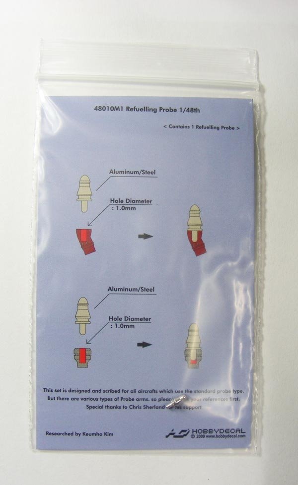 HobbyDecal MT48010V1 Sonde de ravitaillement 1/48 